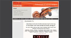 Desktop Screenshot of folkbooking.dk